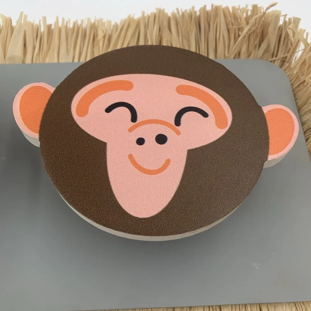 Tiny Dreamers Zoo Animal Hooks Wall Decor Hanging Coats Backpacks Hats Tiki